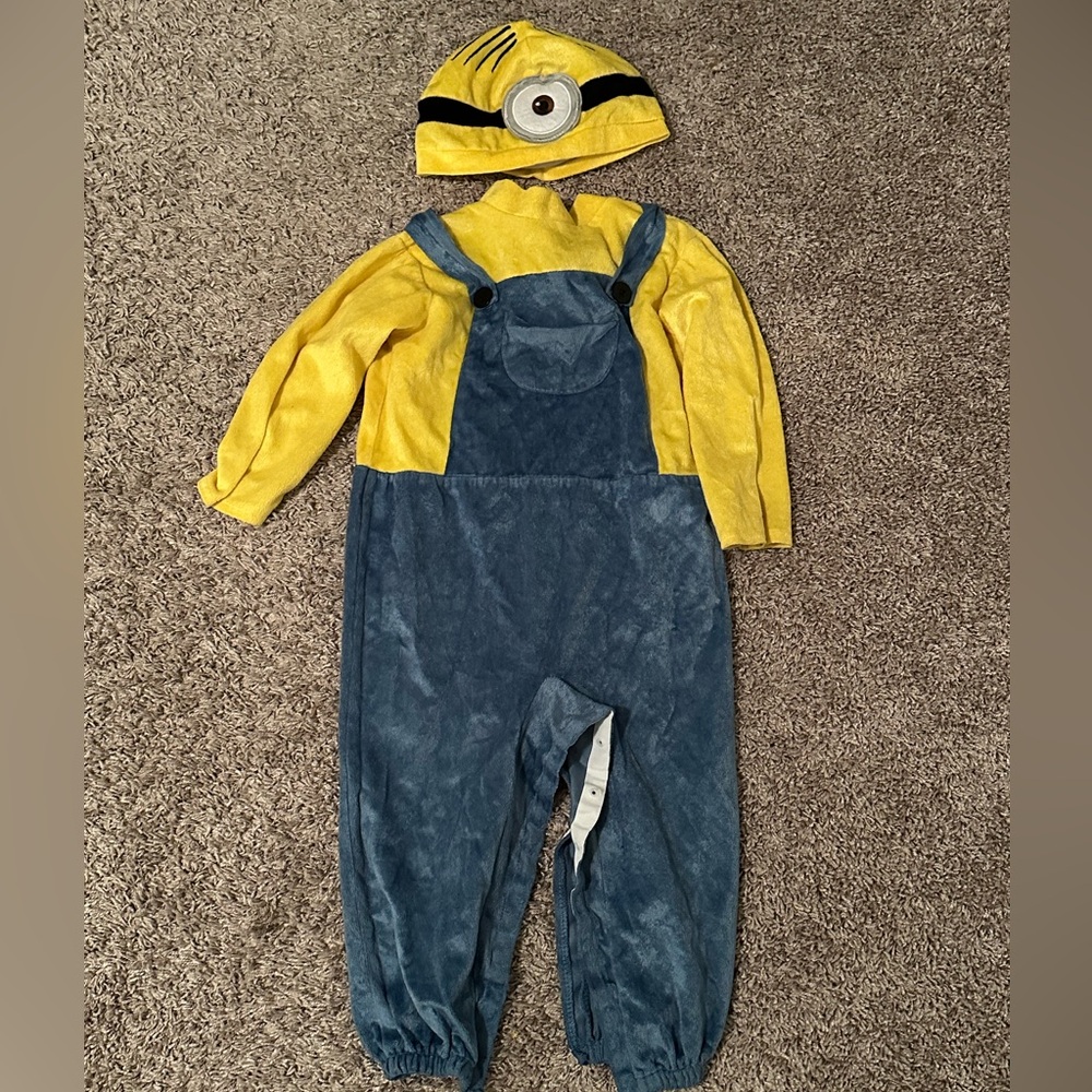 3T toddler minion costume